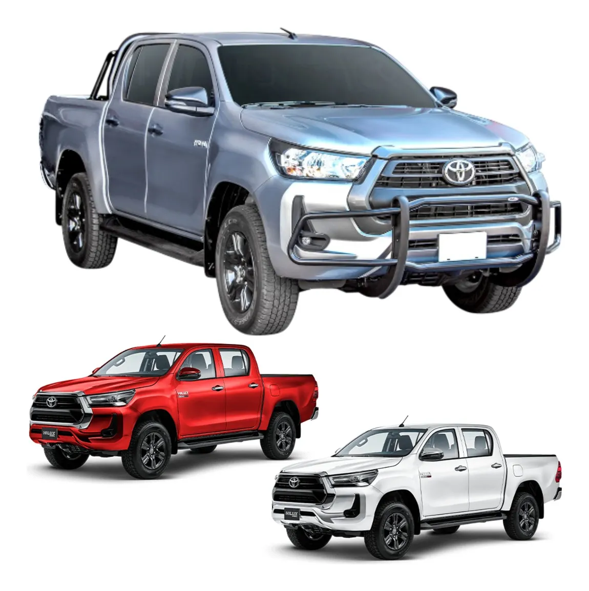 Burrera Bumper Delantero Para Toyota Hilux 2021 - 2025 - Image 1