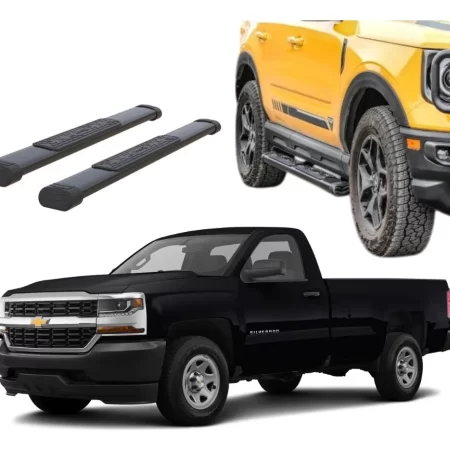 Estribos Chevrolet Silverado 2016 - 2018 Cabina Sencilla