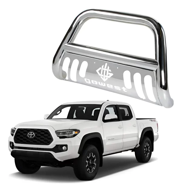 Burrera Protector Bar Toyota Tacoma 16-19 Inox
