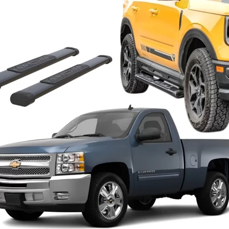 Estribos Chevrolet Silverado 2007 - 2013 Cabina Sencilla