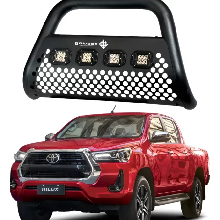 Centro De Burrera Ultra Bar Toyota Hilux 2016-2019 4 Faros