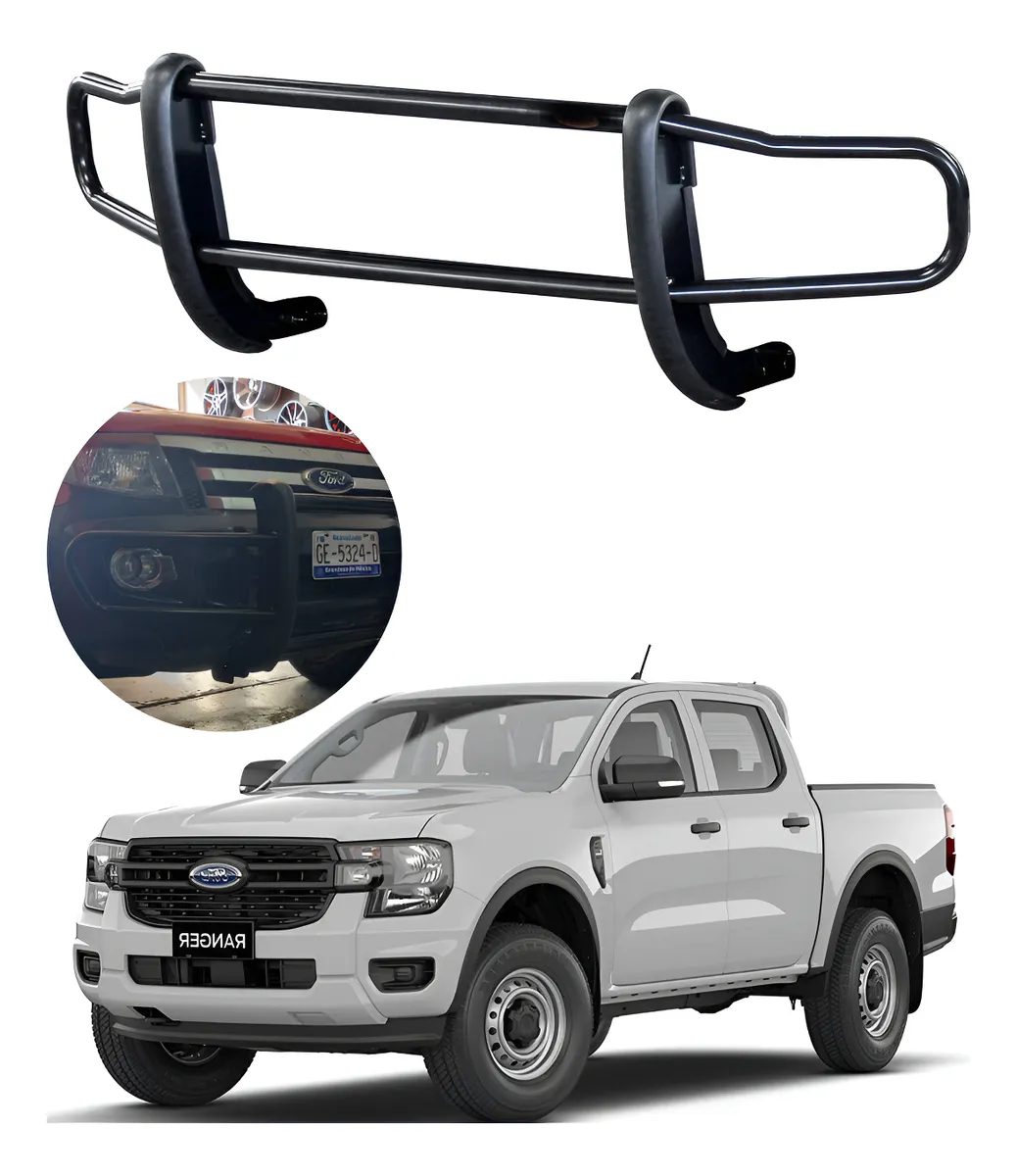 Burrera Eurobumper Delantera Ford Ranger 2013 - 2022 - Image 1