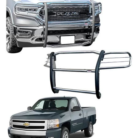 Burrera Super Bronco Chevrolet Silverado 2007-2013 Cromo