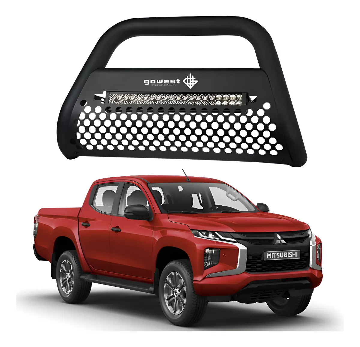 Burrera Ultra Bar Mitsubishi L200 2020 Barra Off Road - Image 1
