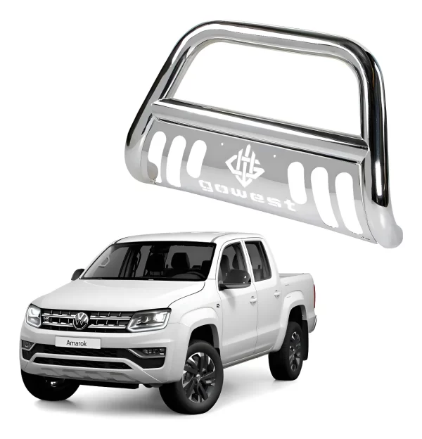 Burrera Protector Bar Volkswagen Amarok 10-19 Inox