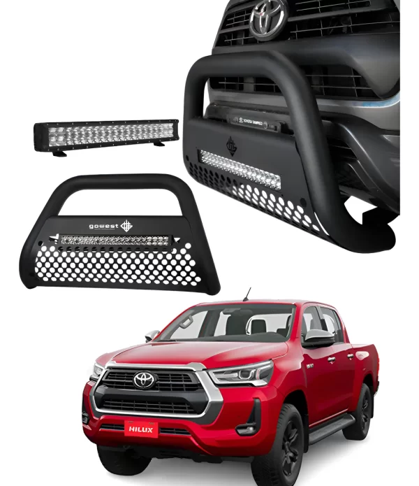Burrera Ultra Bar Toyota Hilux 2016 -2022 Con Barra Led