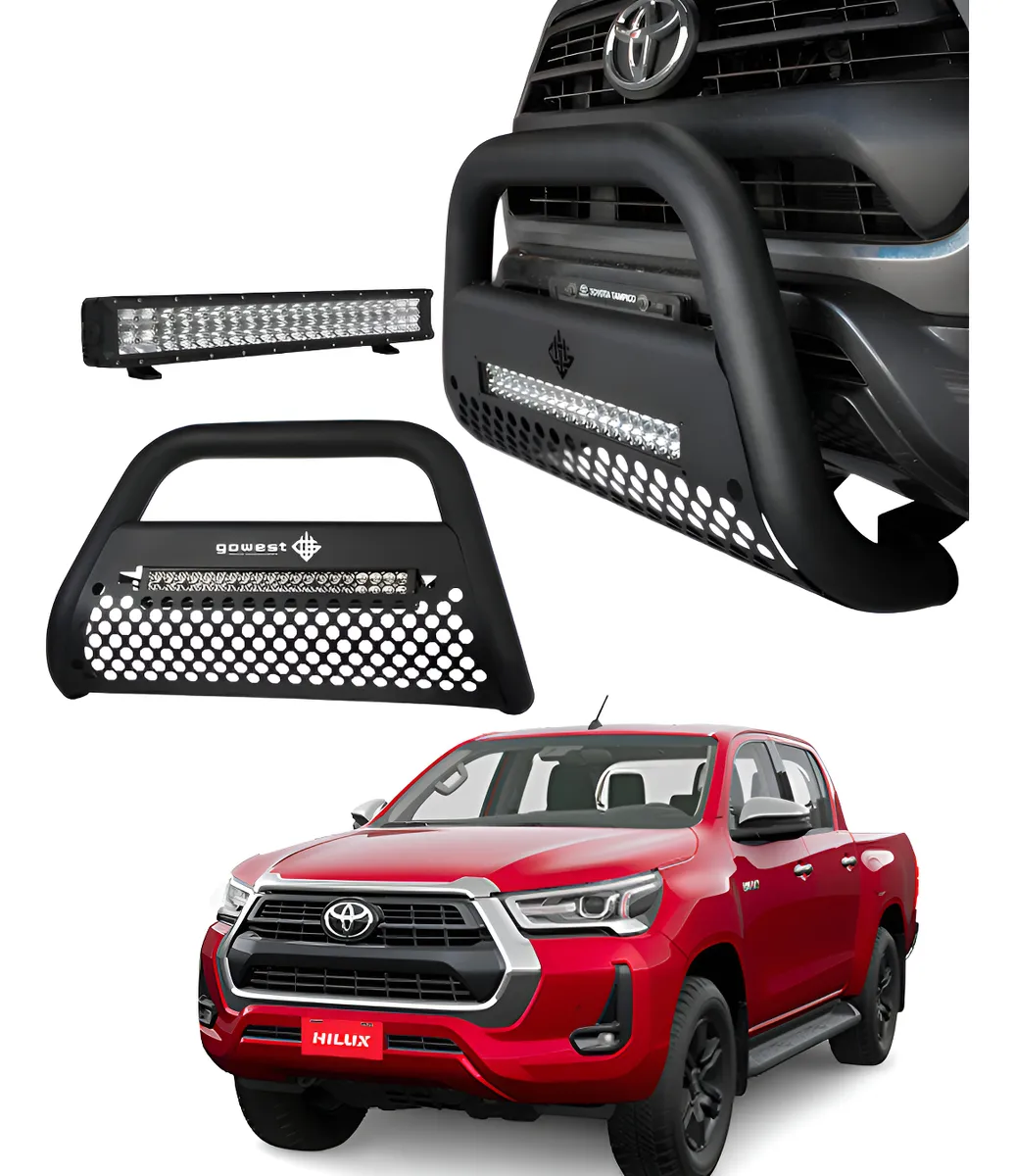 Burrera Ultra Bar Toyota Hilux 2016 -2022 Con Barra Led - Image 1