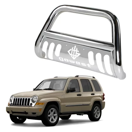 Burrera Protector Bar Cromada Jeep Liberty 2005 - 2007