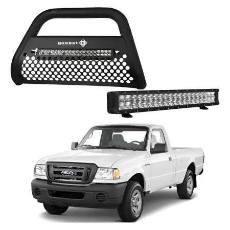 Combo Burrera Ultra Bar Ford Ranger 2010 - 2012 + Barra Led