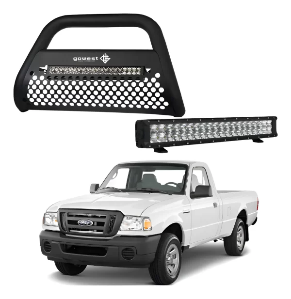 Combo Burrera Ultra Bar Ford Ranger 2010 - 2012 + Barra Led