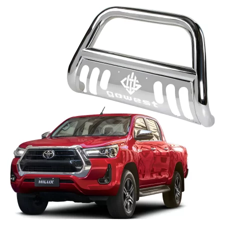 Burrera Protector Bar Toyota Hilux 16-23 Inox