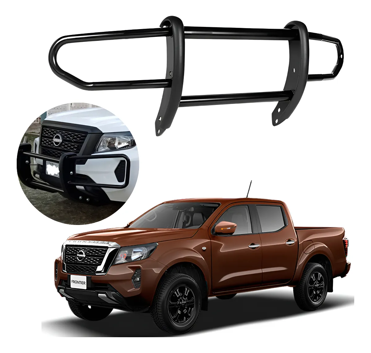 Burrera Bumper Delantero Nissan Np300 Frontier 2016 - 2020 - Image 1