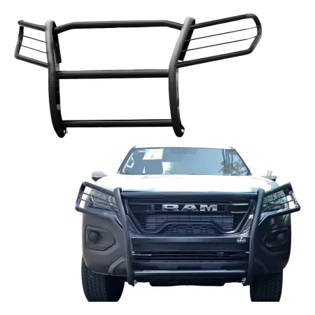 Burrera Cubre Faros Compatible Con Ram 1200 2025 Color Negro