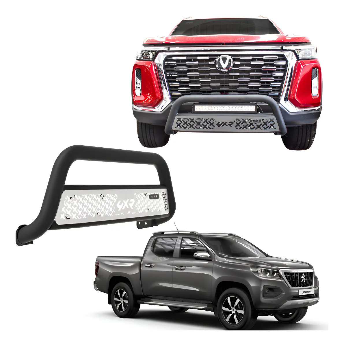 Burrera Alfa Bronx 4xr Para Peugeot Landtrek 2021 - 2024 - Image 1