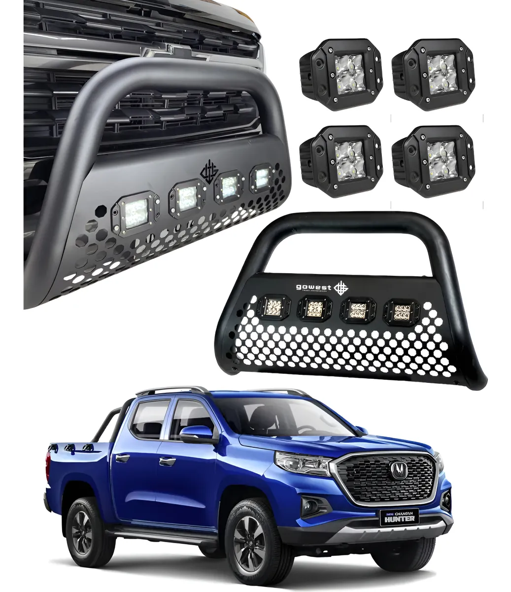 Combo Burrera Para Changan Hunter 2024 + 4 Luces Led - Image 1