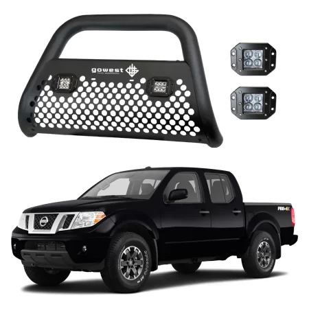 Kit Burrera Ultra Bar Frontier Pro 4x V6 2008 - 2020 + 2 Led