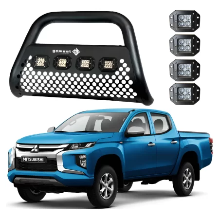 Kit Burrera Ultra Bar Mitsubishi L200 2020 - 2022 + 4 Faros