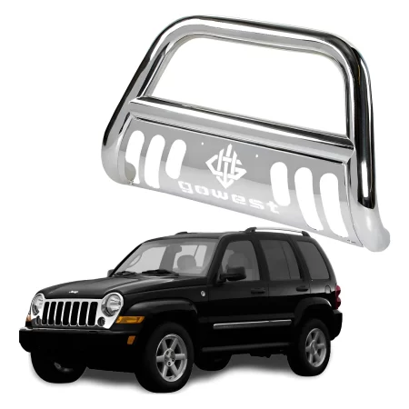 Burrera Protector Bar Cromada Jeep Liberty 2002 - 2004
