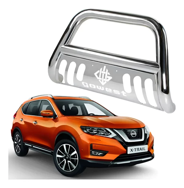 Burrera Protector Bar Cromada Nissan Xtrail 2018 - 2020