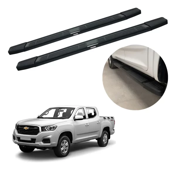 Estribos Mg Para Chevrolet S10 Max 2022 -2024 Doble Cabina