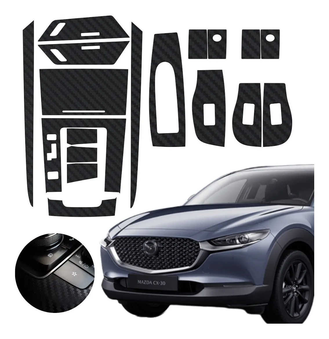 Protector 4 Puertas Panel Central Mazda Cx30 2018-2021 - Image 1