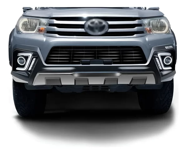 Bumper Delantero Con Led Airdesign Toyota Hilux 16-19 Sr