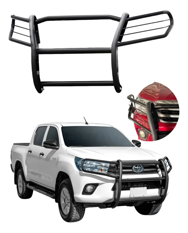 Burrera Cubrefaros Trainer Toyota Hilux 2016-2019 De Calidad