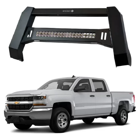 Burrera Baja Bar Chevrolet Silverado 2007 - 2018 Negra