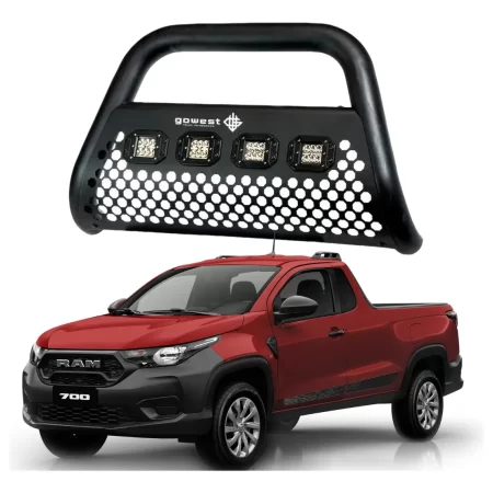 Burrera Ultra Bar 4 Faros Ram 700 Cabina Regular 2014 - 2020