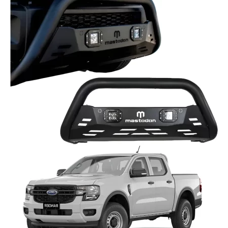 Burrera Delantera Rage 2 Led Para Ford Ranger 2013 - 2022