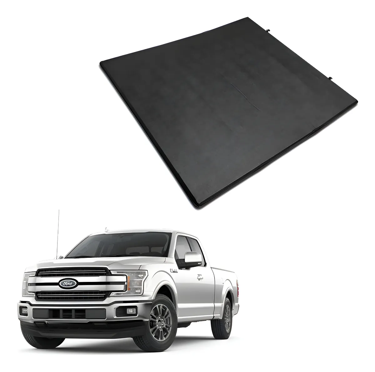 Tapa Cubre Batea Soft Tri Fold Ford F-150 2015 - 2019 - Image 1