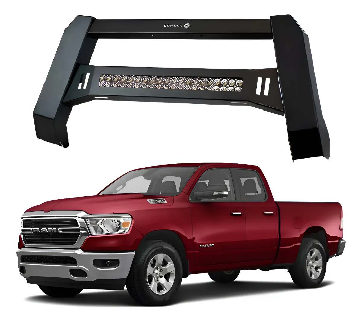 Burrera Baja Bar Negra Ram 1500 / 2500 Clasica 2009 - 2022 + - Image 1