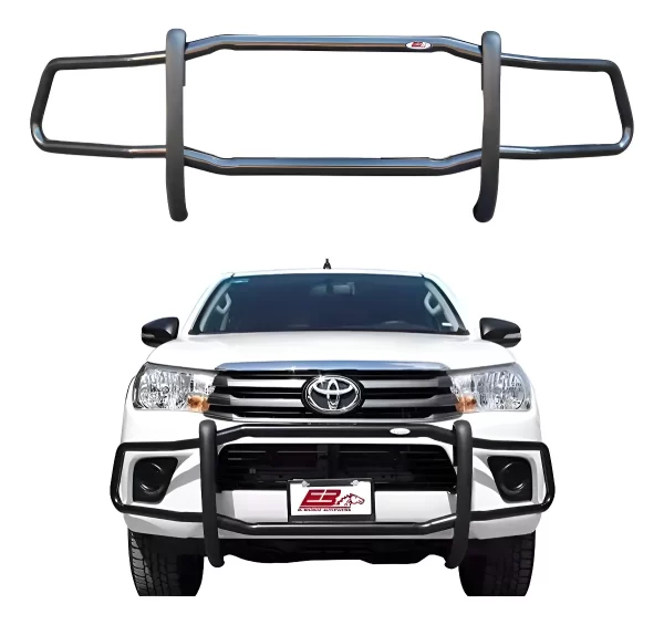 Burrera Bumper Delantero Para Toyota Hilux Del 2016 Al 2023
