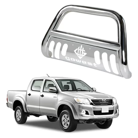 Burrera Protector Bar Toyota Hilux 2005 - 2015 Cromada