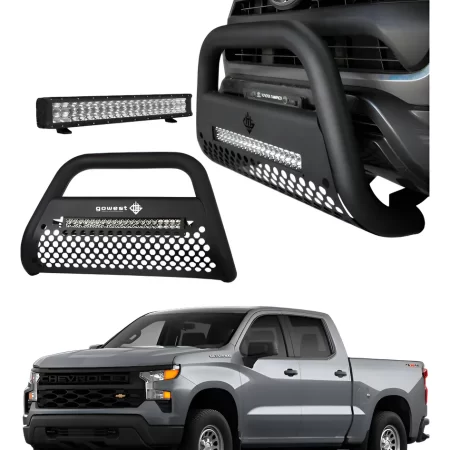 Combo Burrera Ultra Bar Silverado 2019 - 2024 + Barra Led