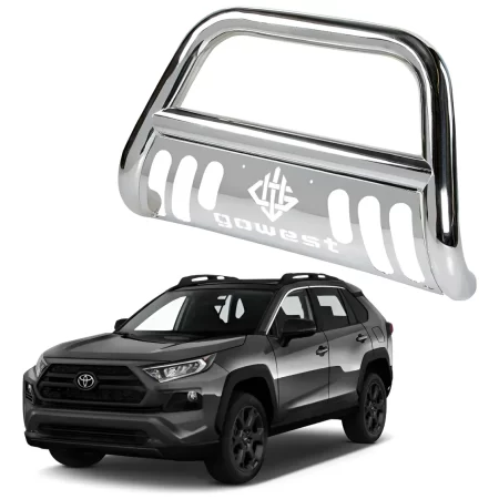 Burrera Protector Bar Cromada Toyota Rav4 2019 - 2022 +