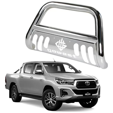 Burrera Protector Bar Toyota Hilux Platinum 2019-2020 Cromo