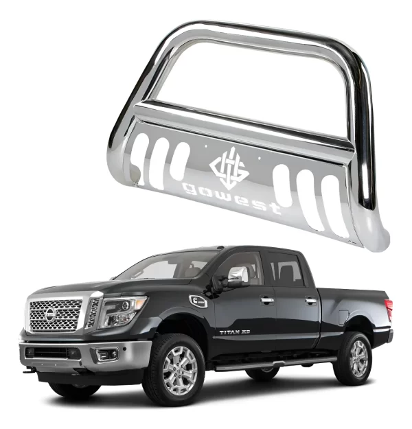 Burrera Protector Bar Cromada Toyota Titan 2004 - 2016