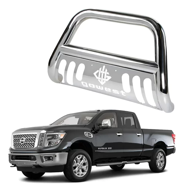Burrera Protector Bar Cromada Toyota Titan 2004 - 2016