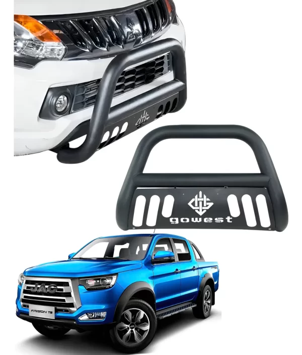 Burrera Protector Bar Negra Para Jac Frison T8 2020 - 2025