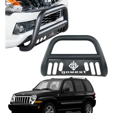 Burrera Protector Bar Negra Jeep Liberty 2002 - 2004