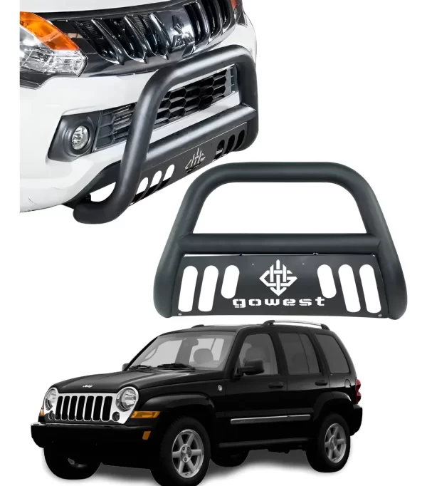 Burrera Protector Bar Negra Jeep Liberty 2002 - 2004