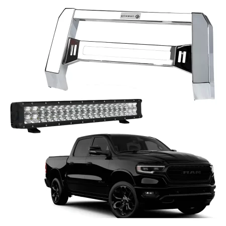 Kit Burrera Baja Bar Ram 1500 Limited 2019-2022 + Barra Led