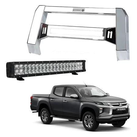 Kit Burrera Baja Bar Mitsubishi L200 2020 - 2022 + Barra Led