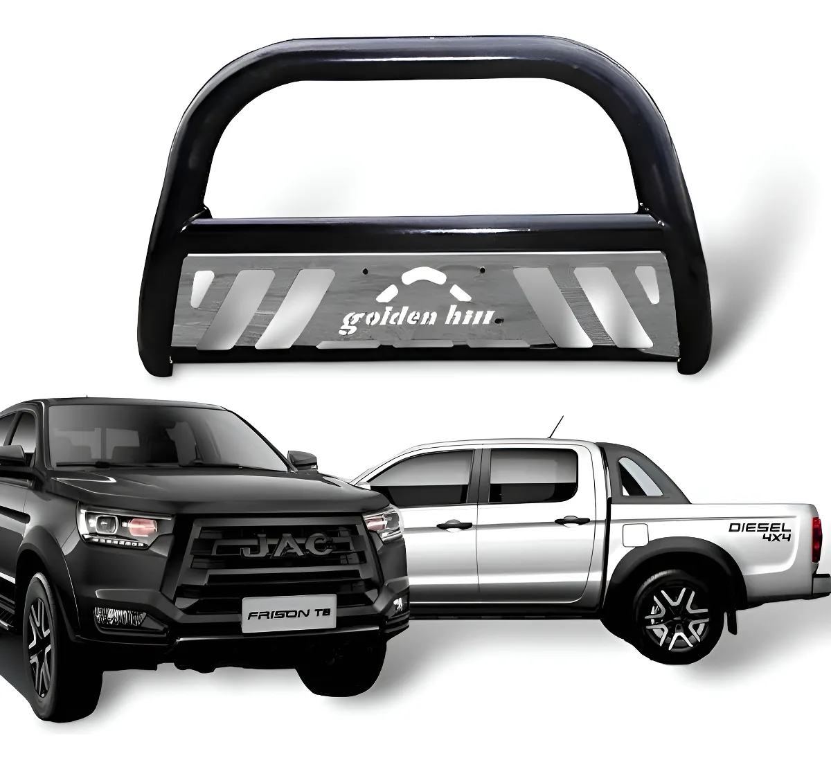 Burrera Jac Frison T8 2022 - 2023 Diesel 4x4 C/porta Placa - Image 1