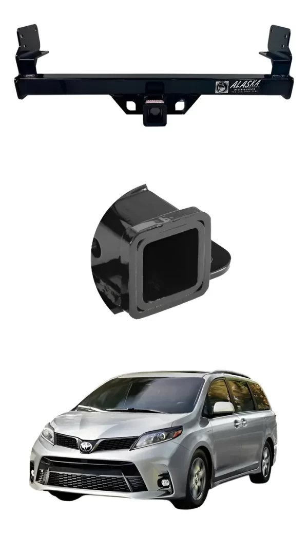 Tirón De Enganche Toyota Sienna 2003-2020 Negro