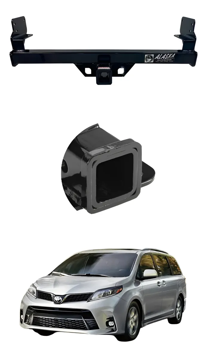 Tirón De Enganche Toyota Sienna 2003-2020 Negro - Image 1