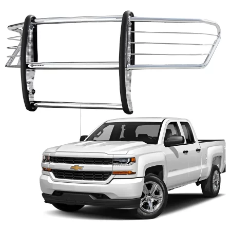 Burrera Euroguard Inoxidable Chevrolet Silverado 2014 - 2018