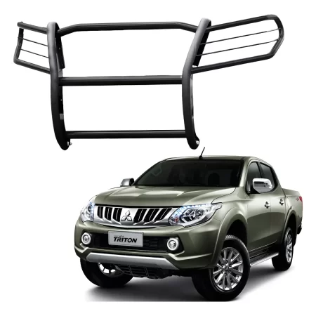 Burrera Euroguard Negra Para Mitsubishi L200 2008 - 2015