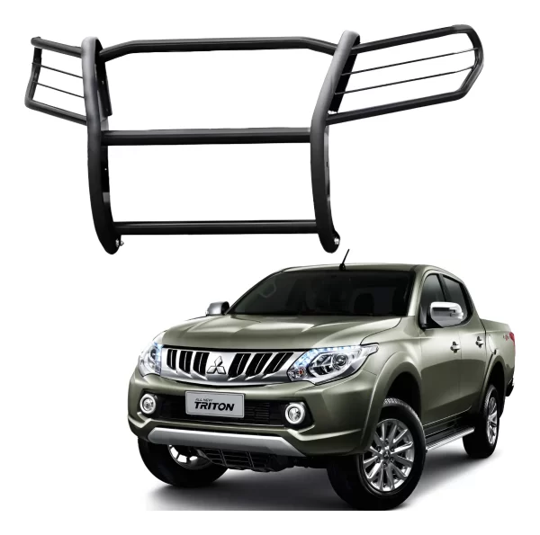 Burrera Euroguard Negra Para Mitsubishi L200 2008 - 2015